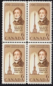 Líder militar - Brock = Canadá 1969 #501 MNH-VF q10 - Imagen 1 de 1