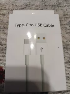 USB Type C Cable Charging Cord Samsung S9 S8 Plus Note 8 9 iPad Pro - Picture 1 of 3