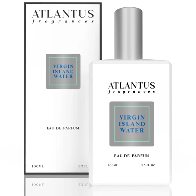 Atlantus Virgin Island Water - Eau De Parfum, Unisex Fragrance for Men & Women