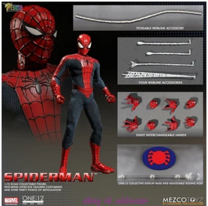 Mezco Toyz 1/12 Marvel Spider-Man Action Figure Toy Model In Stock - Picture 1 of 11