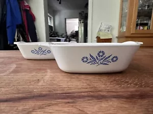 Vintage CORNING WARE Blue Cornflower PETITE PAN P-41-B 1 3/4 Cup USA Blue Stamp - Picture 1 of 7