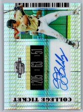 2019  Panini Contenders Draft Picks Auto Optic Hyper /20 19 JJ Bleday