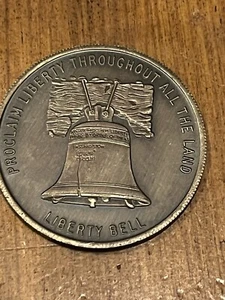 Liberty Bell Token Coin, Bronze, Oral Roberts Healing Prayer on reverse - Picture 1 of 3