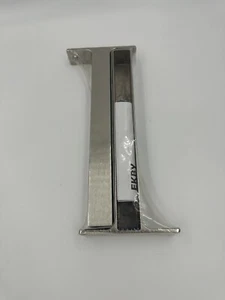 IKEA Ekby Bjarnum Shelf Brackets 21089 Brushed Metal 11" 101.361.35 NEW - Picture 1 of 13