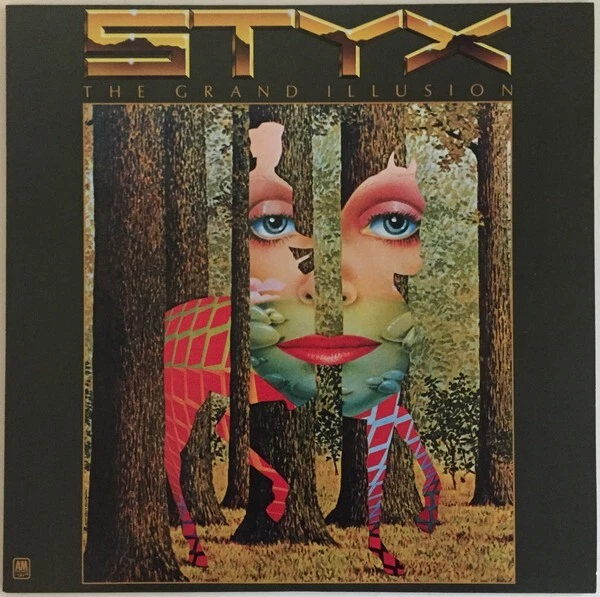 STYX - THE GRAND ILLUSION - TRANSLUCENT GREEN VINYL LP New - Image 1 of 1