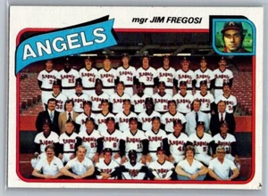1980 Topps Angels Team Card - Picture 1 of 2