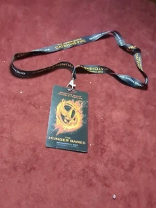 The Hunger Games Catching Fire Opening Night Double Feature Lanyard 11/21/2013 - Picture 1 of 6