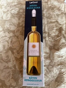 Opened/Never Used Swiss Wine cooling stick that works with 95% of 0.75L bottles - Picture 1 of 2
