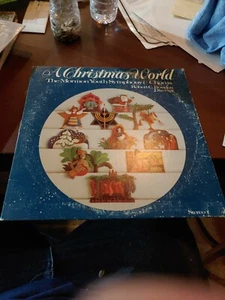 Mormon Youth Symphony & Chorus A Christmas World Robert C. Bowden Lp Vg+ - Picture 1 of 3