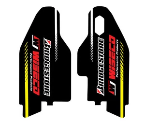 2008-2022 Suzuki RMZ450 RMZ250 Fork Guard Graphics Decals Stickers Gloss Finish - Bild 1 von 6