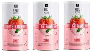 3x LR FIGUACTIVE Fruity Strawberry Shake 496g 81241-1 Erdbeeren Shakes Diäten - Bild 1 von 1