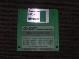 Wersi CD-Soft Golden Gate Disk Style Disk Nr. 09 Latin 1 - Bild 1 von 1