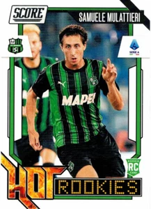 PANINI SCORE SERIE A 2023-2024 CARD HOT ROOKIES N. 3 SAMUELE MULATTIERI SASSUOLO - Picture 1 of 2