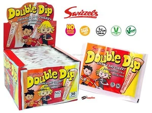 Swizzels DOUBLE DIP Sherbet Sweets Wedding Favours Kids Party Bag Filler Halal - Picture 1 of 6