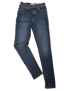 Levi's Women's 721 High Rise 11" Skinny Jeans Stretch Dark Wash Size W29 L32 - Picture 1 of 6