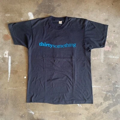 1980s VINTAGE 80s THIRTYSOMETHING TV DRAMA PROMO T-SHIRT MEN SZ M TV SHOW - Image 1 of 4