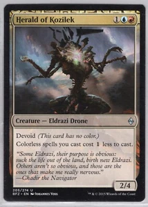 1x Herald of Kozilek - Battle for Zendikar - Near Mint - Bild 1 von 1