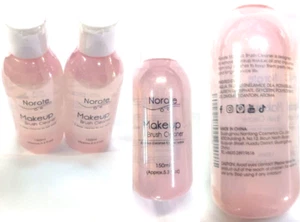 2 MAKEUP BRUSH CLEANER SOLUTION 5.3OZ FOR BRUSHES SPONGES NORATE EXP 11/2025 - Picture 1 of 8