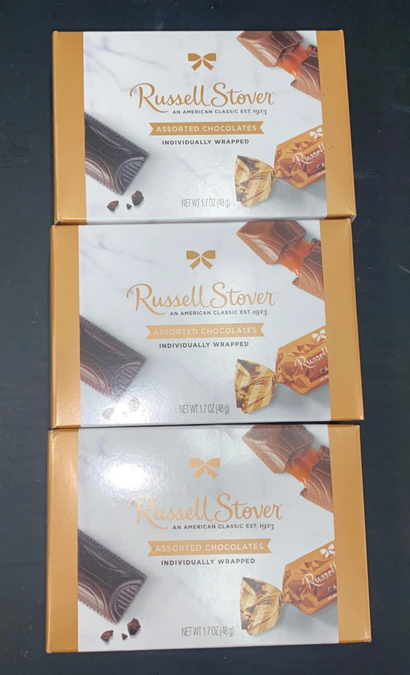 Russell Stover 6 Piece Assorted Chocolates Lot of 3 - Image 1 of 1