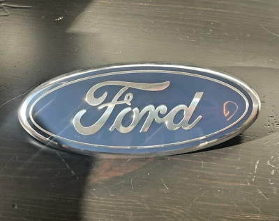 Rejilla emblema 9 pulgadas parrilla insignia puerta trasera logotipo azul para Ford Flex Ranger Edge Foto 1 de 4