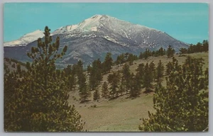 Mount Meeker, 13,911 Feet High, Colorado Highway, Allens Park, USA, Vintage PC - Picture 1 of 2