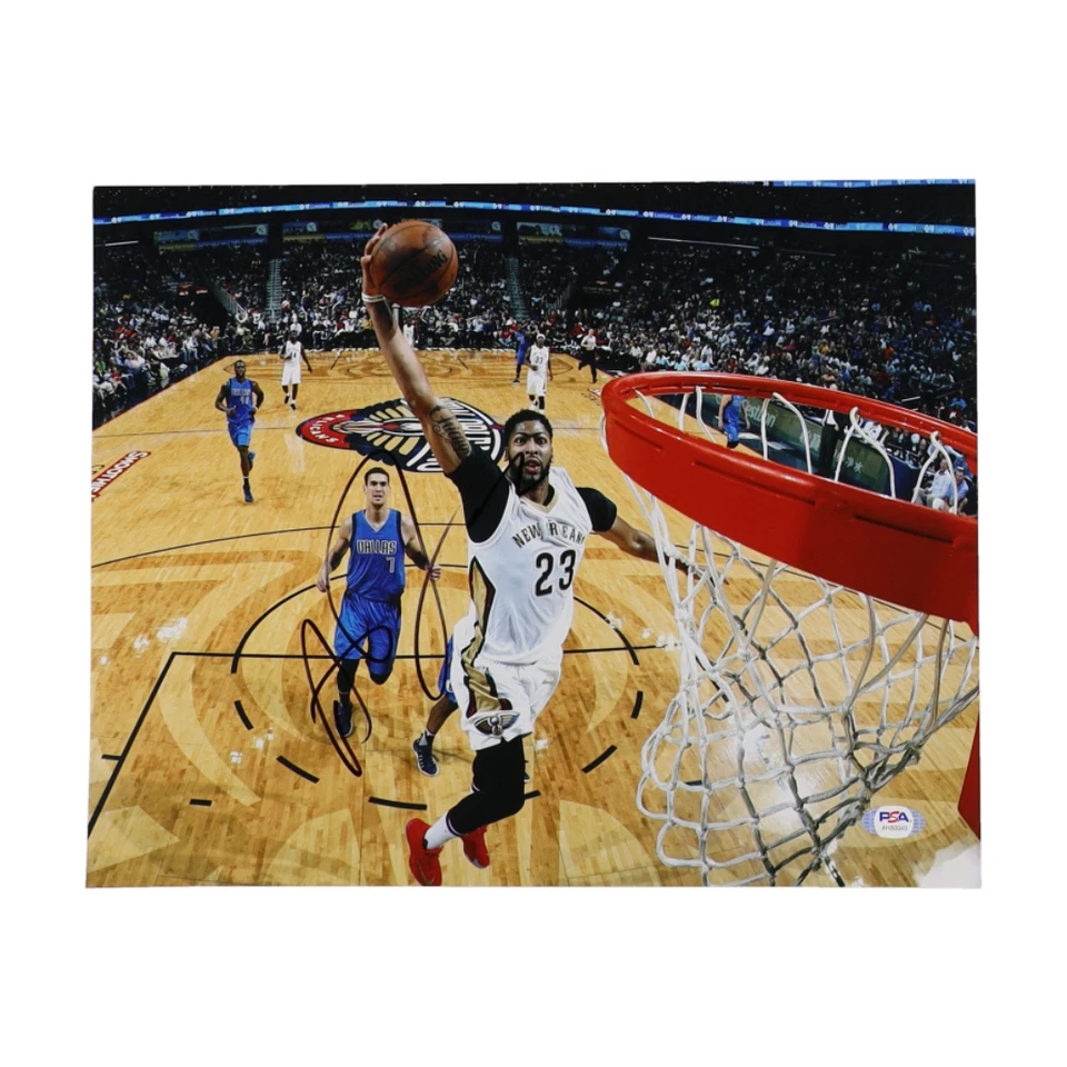 Anthony Davis Signed Pelicans 11x14 Photo (PSA) - Изображение 1 из 1