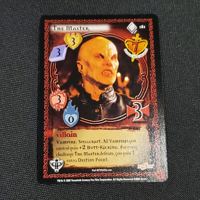 ULTRA RARE (4 Cards) Buffy BTVS CCG Master Buffy Wrath Risen LIMITED 1ST EDITION - Image 1 of 4