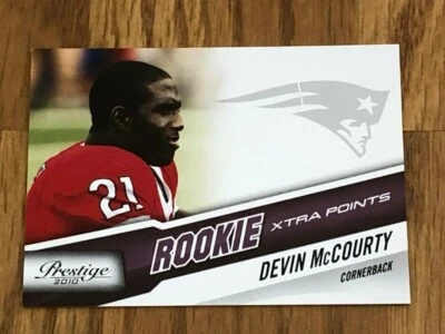 Devin McCourty 2010 Panini Prestige XTRA POINTS PURPLE Rookie Card SSP #d 44/50 - Image 1 of 2