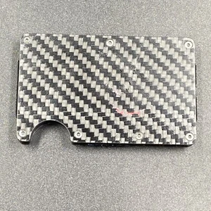 A Carbon Fiber Wallet Card Holder - Picture 1 of 15