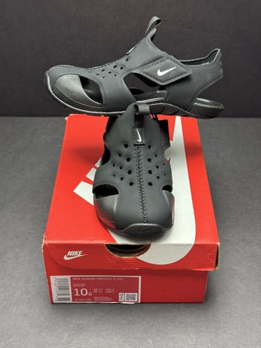 Nike Sunray Protect 2 sandali neri da bambino scarpe da acqua taglia 10c 943827 001