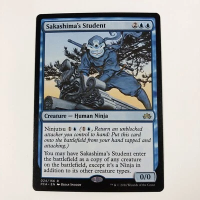 MTG ~ Sakashima's Student ~ NM ~  Planechase Anthology THE LIST ~ 2016 English - Image 1 of 2