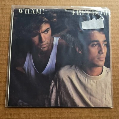 WHAM! Freedom POP Columbia Records 45 7" Vinyl Record - Image 1 of 4