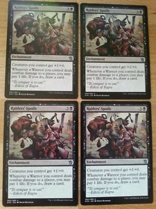 MTG Magic 4x Raiders' Spoils ( Khans of Tarkir ) M/NM Eng - Bild 1 von 1