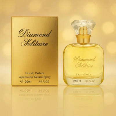 FINE PERFUMERY LONDON Eau de Parfum DIAMOND SOLITAIRE POUR FEMME – inspiriert von Jdore Doir 100 ml