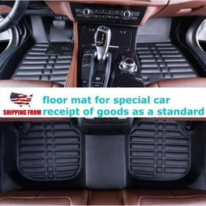 Set Fit for Honda CRV CR-V 2012-2016 Black Waterproof XPE Floor Liner Mats - Foto 1 di 13