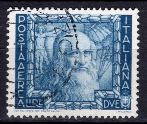 V047 - Regno - 1938 - 2 lire posta aerea Proclamazione Impero - Usato - Imagen 1 de 1