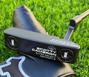 SALE!! FREE SHIPPING! Custom Scotty Cameron Newport 2 in Black Armor 34" or 35" - Picture 1 of 15
