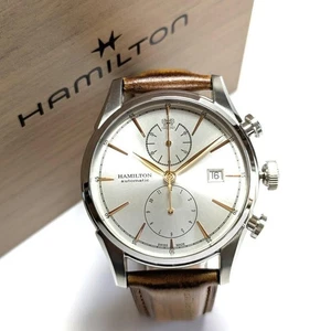 Hamilton Men’s Spirit of Liberty Watch H-24 Chronograph 42mm Automatic New From - Picture 1 of 7