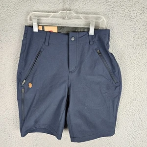 Fjällräven Abisko Wandershorts Damen 4 Trail Stretch High Waist Navy 14200143 - Bild 1 von 11