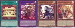 Gold Sarkophag + Granguignol Dragon + Guiding + Incredible Virtuous 4 Ultra - Bild 1 von 5