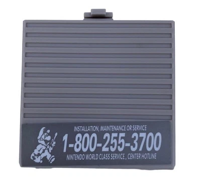 Gray Battery Cover Original Game Boy for Nintendo GB Replacement Door Sticker - Photo 1/2