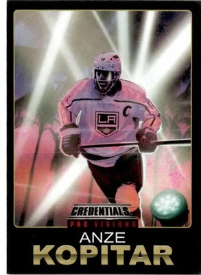 Anze Kopitar Los Angeles Kings 2024-25 Upper Deck Credentials PRO VISIONS - Image 1 of 2