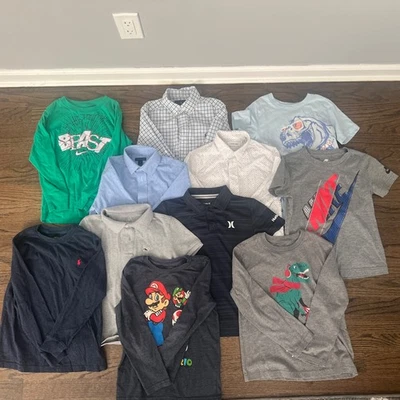 Lote Niños Talla 6 - Camisas - Polos Camisetas Y Botones - 11 piezas Foto 1 de 4