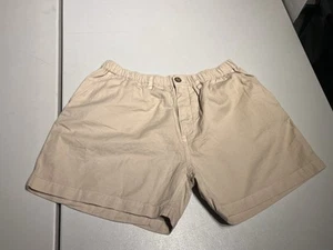 Chubbies Shorts Men's XXL Khaki Brown 5.5" inseam Elastic Waist Cotton Casual - Picture 1 of 8