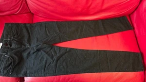 KAREN MILLEN SKINNY FIT Jeans with crystals size 10 uk 38 euro - Picture 1 of 4