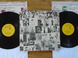 ROLLING STONES - EXILE ON MAIN STREET UK 1ST VINYL LP CO 69100 EX - Picture 1 of 15