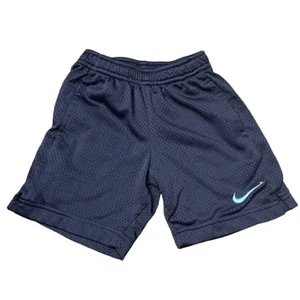 Boys Nike DriFit Dark Blue Mesh Shorts - Size 4 - Picture 1 of 3
