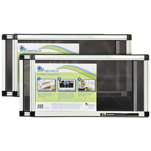 Expandable Window Screen, 2 Way Adjustable Window Screen, Horizontal (10" H x... - Picture 1 of 7