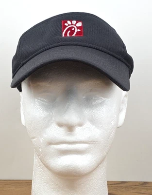 Viseira solar ajustável bordada cinza escuro logotipo Oobe estilo equipe Chick-Fil-A - Imagem 1 de 4