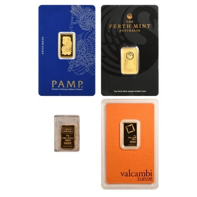 5 克金条(不同状况,任何完好) — 第 1/2 张图片